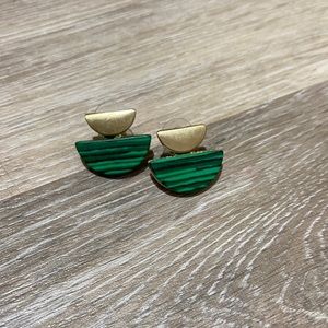 Green Earrings